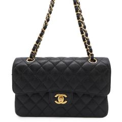 シャネル チェーンショルダーバッグ マトラッセ23 ココマーク ダブルチェーン A01113 CHANEL バッグ ダブルフラップ 黒
