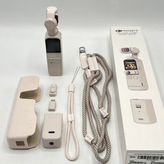 【美品】DJI POCKET 2 限定コンボ OP2CP4 サンセット ホワイト ハンドヘルド アクションカメラ 4K ポケット Exclusive Combo 本体