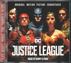 [무료 배송] 저스티스 리그 오리지널 사운드 트랙 CD (2 장 세트 · 수입판) 대니 엘프만 Justice League Original Motion Picture Soundtrack Music By Danny Elfman