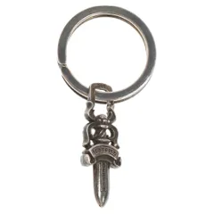 CHROME HEARTS (クロムハーツ) RNG&No5 DGGR/キーリング #5ダガー シルバー キーリング キーホルダーのサムネイル
