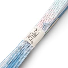新品　夏用　江戸組紐　五嶋紐　帯締め　空色×桃