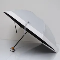 サンバリア100 折りたたみ日傘 グレー moku 3段折り 3段折 / moku | 完全遮光日傘｜サンバリア100