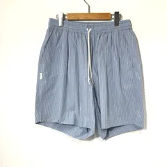 S.F.C エスエフシー ショートパンツ STRIPE SHORTS ストライプ ハーフパンツ カジュアル メンズ Mサイズ ブルー ボトムス A14161◆のサムネイル