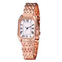 【New Arrival】Women's Fashion Quartz Watch for School/Work - Stainless Steel Band, Rose Gold, Waterproof - Cute, Stylish, Simple, Analog, Perfect for Birthdays, Anniversaries, Christmas, Valentine's Day, Gifts for Her
