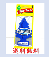 新品　リトルツリー LITTLE TREES ORIGINALS ★New Car ニューカー★ エアフレッシュナー カーフレグランス 芳香剤 エアーフレッシュナー アメリカン雑貨　1個