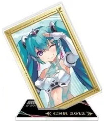 【中古】アクリルスタンド・アクリルパネル 初音ミク 2012Ver. 「初音ミク GTプロジェクト トレーディングアクリルスタンド」