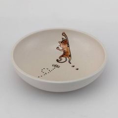 【新品】ヘレンド【キャット】シリーズ・17.5cmボウル【猫・可愛い・磁器食器】 新品】ヘレンド【キャット】シリーズ・17.5cmボウル【猫・可愛い・磁器