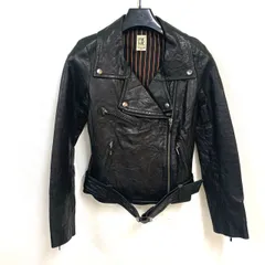 専用★MK(ミッシェルクラン) ブラックレザーライダースジャケット★ LEATHER BLOUSON(ライダースジャケット) | MK MICHEL KLEIN