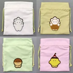 【中古】バッグ 全4種セット サガラ刺繍巾着 「タイトーくじ 求心フレンズ」 D賞