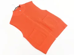 SENSE OF PLACE センスオブプレイス アーバンリサーチ ニット ベスト sizeONE/オレンジ ◇■ レディース