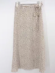 ◇ ◎ BE RADIANCE ウエストゴム 総柄 ロング タイト ナロー スカート サイズF ピンク ブラウン レディース P  【中古】 【1210060006907】のサムネイル