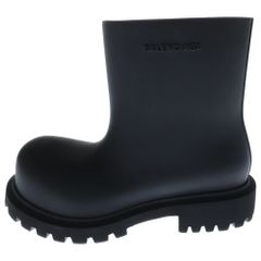 BALENCIAGA (バレンシアガ) 24SS 770589 STEROID BOOT ラバー ステロイドブーツ ハイカット ブラック