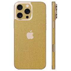 wraplus スキンシール iPhone16 Pro Max 対応 [ゴールドブラッシュメタル]