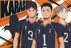 【中古】ポストカード 烏野高校(3年生) 特典ポストカード 「ハイキュー!! セカンドシーズン 好敵手集結!! 頂上決戦フェア」 対象商品購入特典