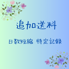 追加送料　（特定記録郵便）