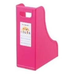(業務用セット) セラピーキッズカラー ファイルスタンド A4 フボ-TC6-KP キッズピンク〔×10セット〕