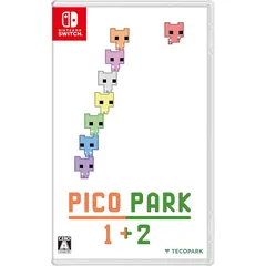新品　PICO PARK 1+2(ピコパークワンプラスツー) - Switch 【永久封入特典】ステッカー&オリジナルサウンドトラックDLコード 同梱