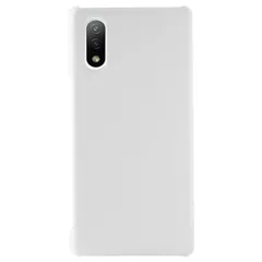 Xperia Ace II ケース SO-41B エクスペリアace2 エース2  耐衝撃 シンプル さらさら ハード ケース 【Color】 ホワイトのサムネイル