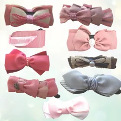 🎀エレガント・リボンのバナナクリップ①🎀