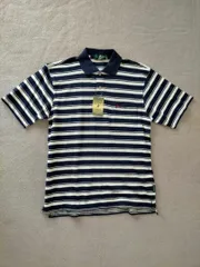 U.S. POLO ボーダーポロシャツ M