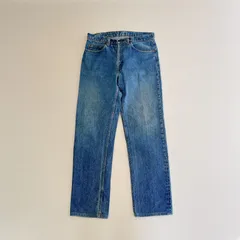 80s USA製 リーバイス505 デニムパンツ　ハチマル　脇割り　刻印532　Levi's505-0127 vintage TA83 A3