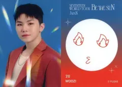 【中古】コレクションカード(男性) 20：SEVENTEEN/WOOZI(ウジ)/「SEVENTEEN WORLD TOUR [BE THE SUN] - JAPAN」フォトカード