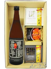 刀 ( かたな ) 飛焼 SAMURAI SWORD 720ml + クリームチーズ2種 + めんたい豚角煮セット 【 8337 】 【 芋焼酎・おつまみセット 】のサムネイル