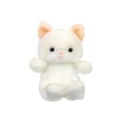 【値引クーポン】【新品】レトロミニ クリーミーねこ 180285 吉徳 12cm  ネコ 猫 子猫 キャット cat ラビット レトロ 昭和 ぬいぐるみ 子供 幼児 インテリア ノスタルジー 懐古 70年代 かわいい キュート エモい