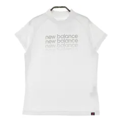 サイズ：1 NEW BALANCE GOLF ニューバランス  ハイネック 半袖Tシャツ  ホワイト系 [240101457319] ゴルフウェア レディース ストスト