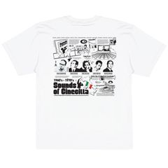 PASS THE PEAS Sounds of Cinecitta Tee Tシャツ Ennio Morricone Piero Piccioni Nora Orlandi Piero Umiliani Stelvio Cipriani