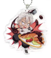 【中古】雑貨 [単品] 不死川実弥 ご当地イラスト大阪 アクリルチャーム 「鬼滅の刃 全集中展 -無限列車編・遊郭編-」 大阪会場限定ver.