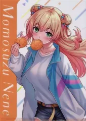 【中古】クリアファイル 桃鈴ねね A4クリアファイル 「バーチャルYouTuber ホロライブ×ローソン」 対象商品購入特典