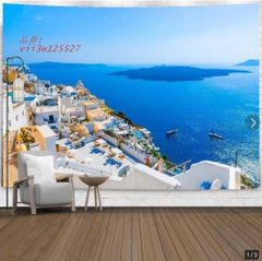230*160cm タペスト海 壁掛け ファブリック装飾用品 ウォールデコレーション 壁画 模様替え 窓カーテン 部屋 個性ギフト おしゃれ飾り xzdsryv