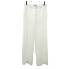 ISSEY MIYAKE イッセイミヤケ 日本製 ワイドパンツ 7 アイボリー レディース 古着