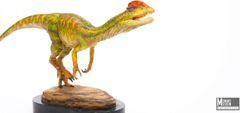 Memory Museum × Planet Earth Sculpture 1/15 サイズ ディロフォサウルス 恐竜 リアル フィギュア PVC プラモデル おもちゃ 模型 誕生日 プレゼント オリジナル 塗装済 完成品 49cm級 台座付き
