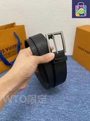 【今日特価】LOUIS VUITTON ネオクラシック エンボスレザーベルト