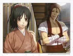 【中古】キャラカード(キャラクター) 薄桜鬼 原田左之助＆雪村千鶴 「オトメイトスチルコレクションVOL.4」 [4-031]