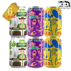 [6缶セット] 北欧高級クラフトビール ミッケラー 缶ビール 3種飲み比べセット 330ml×6缶