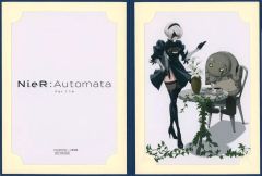 [중고] 원화 일러스트 보드 NieR : Automata Ver1.1a Blu-ray / DVD BOX Vol.2 신작 미니 캐릭터 파인폴리오