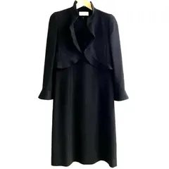 ☆Chloe/クロエ フォーマル ワンピース スーツ セットアップ アンサンブル ブラック 7AR 冠婚