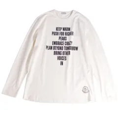 美品 モンクレール MONCLER Tシャツ 2021 カットソー ロングスリー