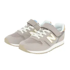 [ニューバランス] 女の子 キッズ 子供靴 運動靴 通学靴 YV373キッズスニーカー 細幅 ストラップシューズ YV373MT2 ブラウン 19.0cm [ブラウン(54)] [19.0 cm]