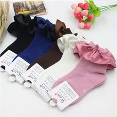 女の子 靴下レース フリル子供ソックス 入園入学卒園卒業発表会TMLW01