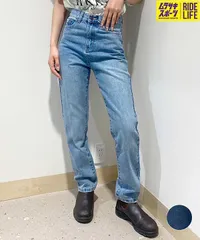 【ムラスポ公式】RIKKA FEMME リッカファム レディース ロングパンツ ストレート デニム RF24SS13