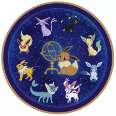 [중고] 잡화 이브이 집합 별하늘 러그 매트 [이치 반 복권 Pokemon EIEVUI & Starlight Night] D상