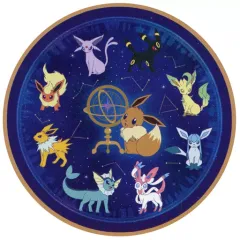 【中古】雑貨 イーブイ集合 星空ラグマット 「一番くじ Pokemon EIEVUI＆Starlight Night」 D賞のサムネイル