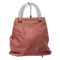 ★PRADA★ プラダ　クリアハンドル　ハンドバッグ プラダ PRADA ロゴ ナイロン 肩掛け クリアハンドル