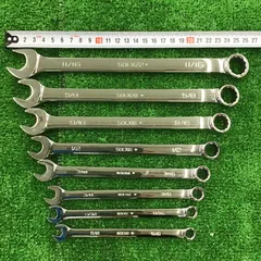 ビンテージ スナップオン Snapon インチ コンビネーションレンチ セット スナップオン Snap-on コンビネーションレンチ セット インチ