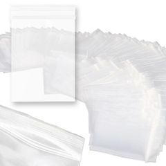 Cospys チャック付き ポリ袋 ミニ 4×6cm 小分け袋 厚手 パケ袋 チャック袋 透明 プラスチック 1000枚