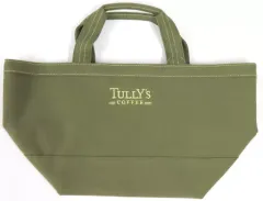 【中古】バッグ [単品] オリジナルトートバッグ(カーキ) 「タリーズコーヒー 2017 ハッピーバッグ」 同梱品